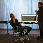 Danny Boyle and Michael Fassbender in Steve Jobs (2015)