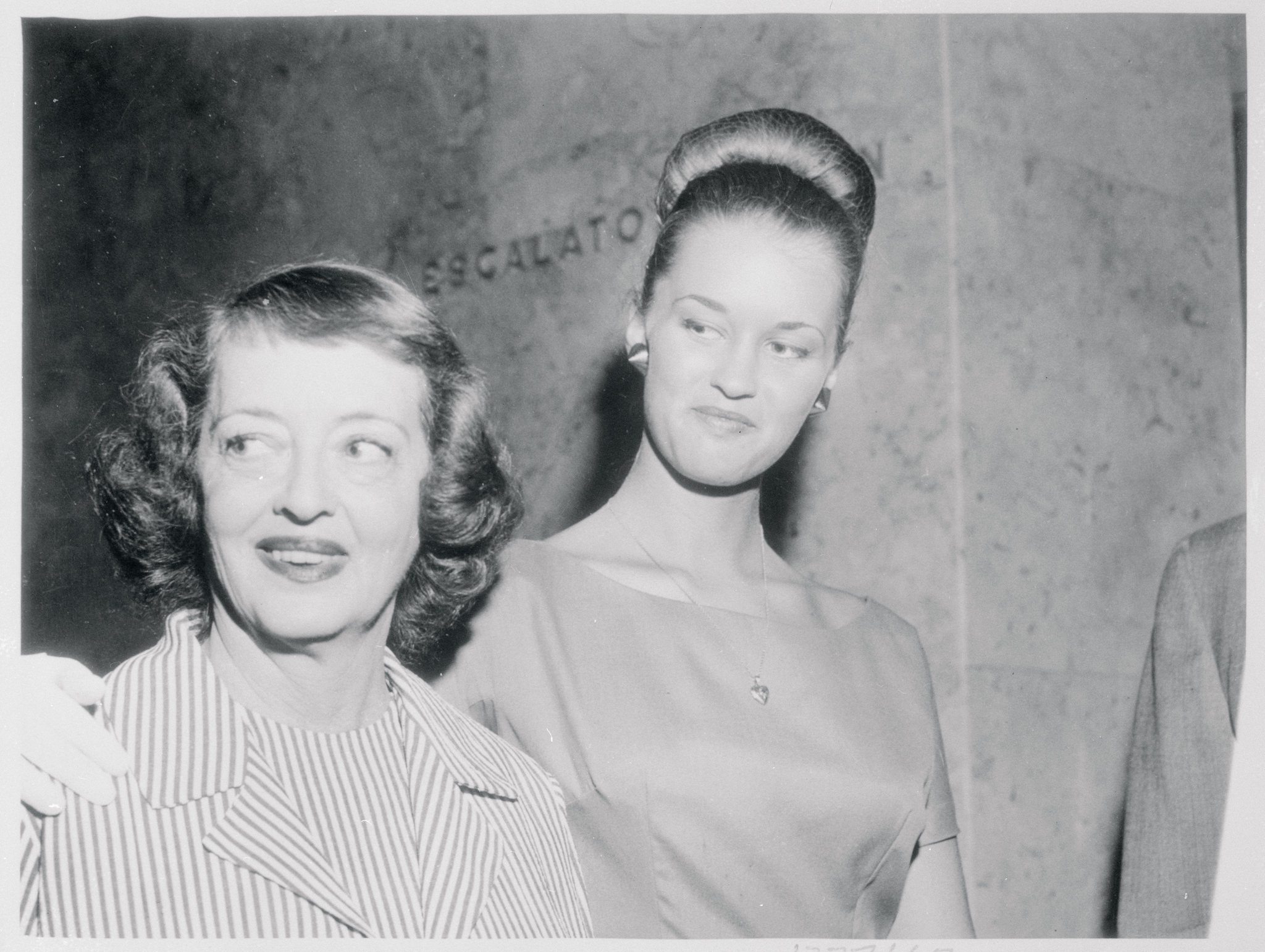 Bette Davis and Barbara Merrill