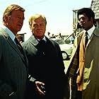 John Wayne, Eddie Albert, and Julian Christopher in McQ (1974)
