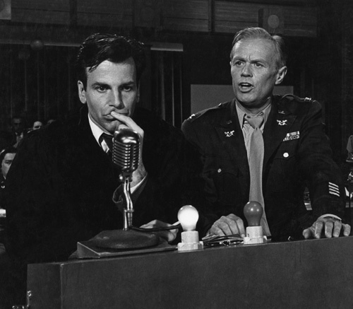 Maximilian Schell and Richard Widmark in Judgment at Nuremberg (1961)