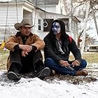 Gil Birmingham and Jeremy Renner in Wind River (2017)