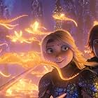 Jay Baruchel and America Ferrera in How to Train Your Dragon: The Hidden World (2019)