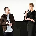 Toni Collette and Ari Aster at an event for Hereditary (2018)