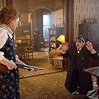 Becky Ann Baker and Robin Lord Taylor in Gotham (2014)
