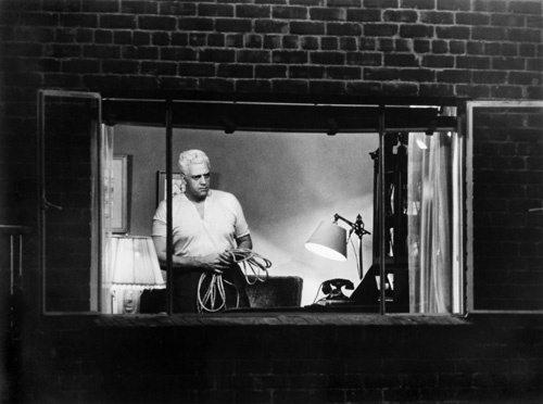 Raymond Burr in Rear Window (1954)