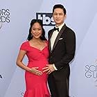 Harry Shum Jr. and Shelby Rabara at an event for The 25th Annual Screen Actors Guild Awards (2019)