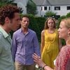 Samantha Mathis, Alexandra Holden, Paulo Costanzo, and Mark Feuerstein in Royal Pains (2009)