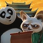 Dustin Hoffman, Jackie Chan, Angelina Jolie, Lucy Liu, Jack Black, David Cross, and Seth Rogen in Kung Fu Panda 2 (2011)