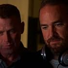 Christopher Martini (Director) and Max Martini (actor) on the set of "What The Night Can Do."