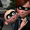 Holly Hunter and Eli Fucile in The Incredibles (2004)