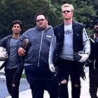 L-R: Adam Garcia, Ethan Suplee, Jake Busey and Anjul Nigam in "The First $20 Million Is Always the Hardest"