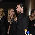 Sam Taylor-Johnson and Aaron Taylor-Johnson at an event for 75th Golden Globe Awards (2018)