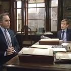 Nigel Hawthorne and Derek Fowlds in Yes Minister (1980)