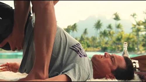 Couples Retreat: "Salvadore helps stretch Jason and Shane during yoga"