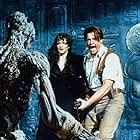 Brendan Fraser, Rachel Weisz, and Arnold Vosloo in The Mummy (1999)