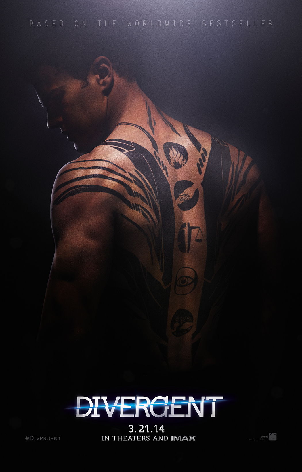 Theo James in Divergent (2014)