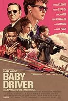 Kevin Spacey, Jamie Foxx, Jon Hamm, Eiza González, Lily James, and Ansel Elgort in Baby Driver (2017)
