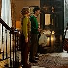 Emily Mortimer, Ben Whishaw, Emily Blunt, and Joel Dawson in Mary Poppins Returns (2018)