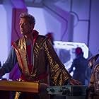 Jeff Goldblum and Rachel House in Thor: Ragnarok (2017)