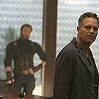 Chris Evans and Mark Ruffalo in Avengers: Infinity War (2018)