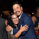 Randall Park and Ali Wong at an event for Always Be My Maybe (2019)