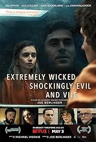 John Malkovich, Haley Joel Osment, Zac Efron, Jim Parsons, Angela Sarafyan, Kaya Scodelario, and Lily Collins in Extremely Wicked, Shockingly Evil and Vile (2019)