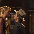 Timothy Olyphant and Jenn Lyon in Justified (2010)