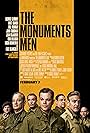 George Clooney, Bill Murray, Matt Damon, John Goodman, Bob Balaban, Hugh Bonneville, and Jean Dujardin in The Monuments Men (2014)