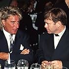 Elton John and Rod Stewart at an event for The 65th Annual Academy Awards (1993)