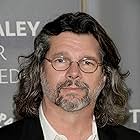 Ronald D. Moore at an event for Outlander (2014)