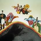 Paul McCartney, John Lennon, George Harrison, Lance Percival, Ringo Starr, and The Beatles in Yellow Submarine (1968)