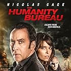 Nicolas Cage, Hugh Dillon, and Sarah Lind in The Humanity Bureau (2017)