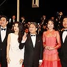 Park Chan-wook, Kim Min-hee, Ha Jung-woo, Cho Jin-woong, and Kim Tae-ri at an event for The Handmaiden (2016)
