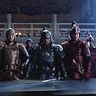 Tian Jing, Hanyu Zhang, Eddie Peng, and Kenny Lin in The Great Wall (2016)