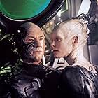 Alice Krige and Patrick Stewart in Star Trek: First Contact (1996)