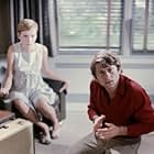 Roman Polanski and Mia Farrow in Rosemary's Baby (1968)