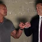 Vince Vaughn and Dwayne Johnson in Fighting with My Family (2019)