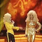 Dolly Parton and Carrie Underwood in Carrie Underwood: An All-Star Holiday Special (2009)