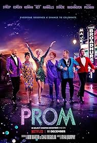 Nicole Kidman, Meryl Streep, James Corden, Andrew Rannells, Kerry Washington, and Keegan-Michael Key in The Prom (2020)