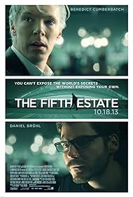 Daniel Brühl and Benedict Cumberbatch in The Fifth Estate (2013)