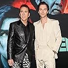 Nicolas Cage and Nicholas Hoult at an event for Renfield (2023)