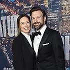 Jason Sudeikis and Olivia Wilde at an event for Saturday Night Live: 40th Anniversary Special (2015)