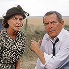 Glenn Ford and Phyllis Thaxter in Superman (1978)