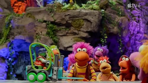 It follows the adventures of a group of cave-dwelling puppet creatures called Fraggles.