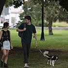 Lucy Hale, Tia, Fancy Pants, Essy, and Grant Gustin in Puppy Love (2023)