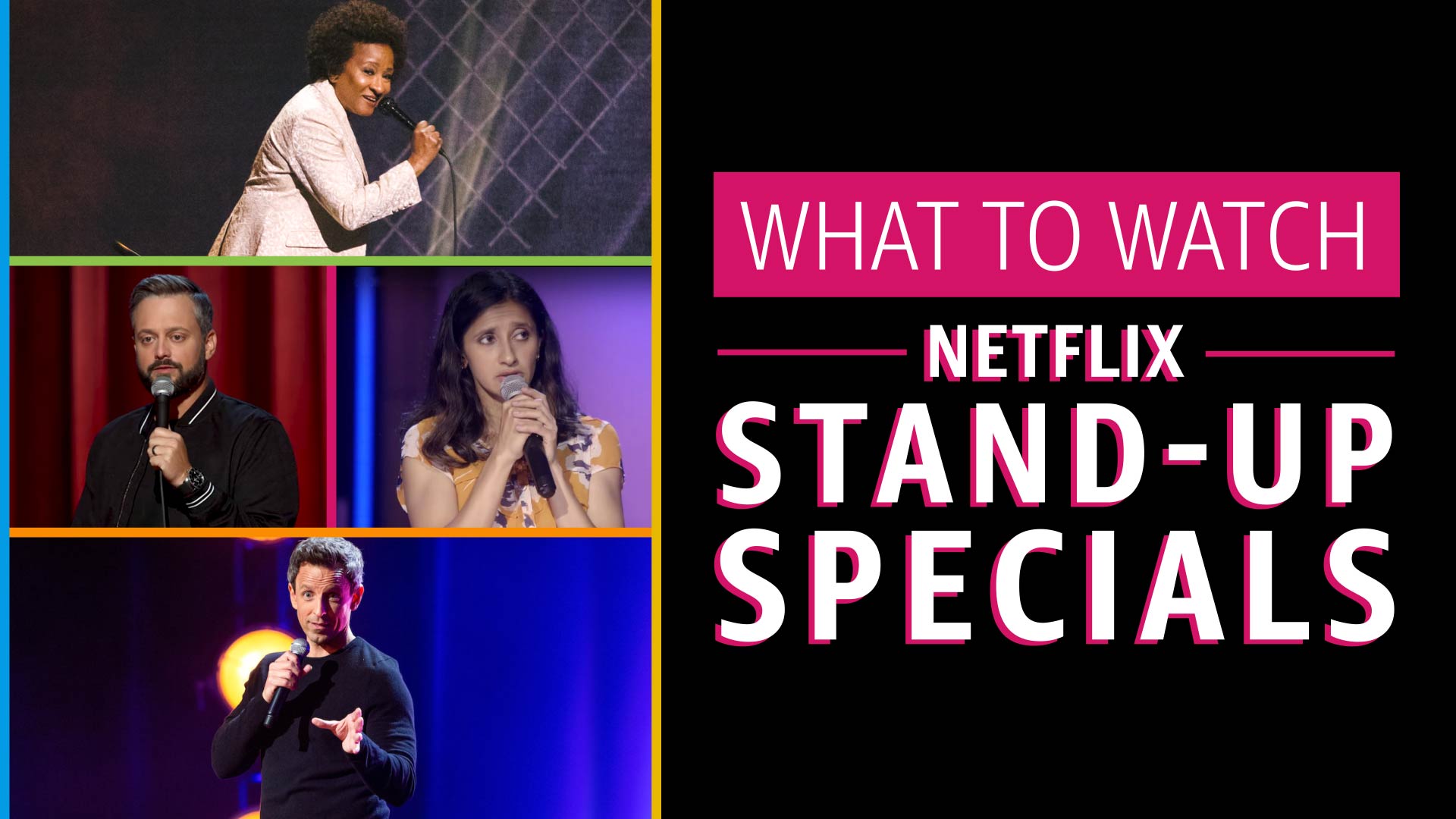 Wanda Sykes and Seth Meyers in What to Watch: Netflix Stand-Up Specials (2020)