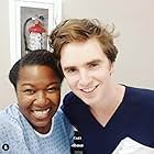 BTS on the set of THE GOOD DOCTOR