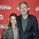 Anton Corbijn and Rachel McAdams at an event for A Most Wanted Man (2014)