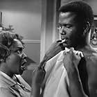 Sidney Poitier and Isabel Sanford in Guess Who's Coming to Dinner (1967)
