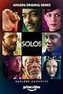 Morgan Freeman, Helen Mirren, Anne Hathaway, Anthony Mackie, Dan Stevens, Constance Wu, Uzo Aduba, and Nicole Beharie in Solos (2021)